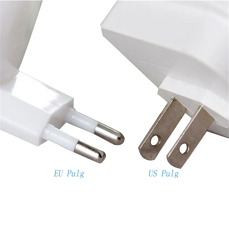 Вилка Европа/США ловушка для комаров Светодиодная розетка электрическая