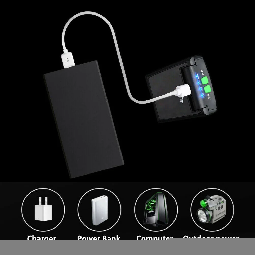 Водонепроницаемый светодиодный светильник для кемпинга с датчиком заряда