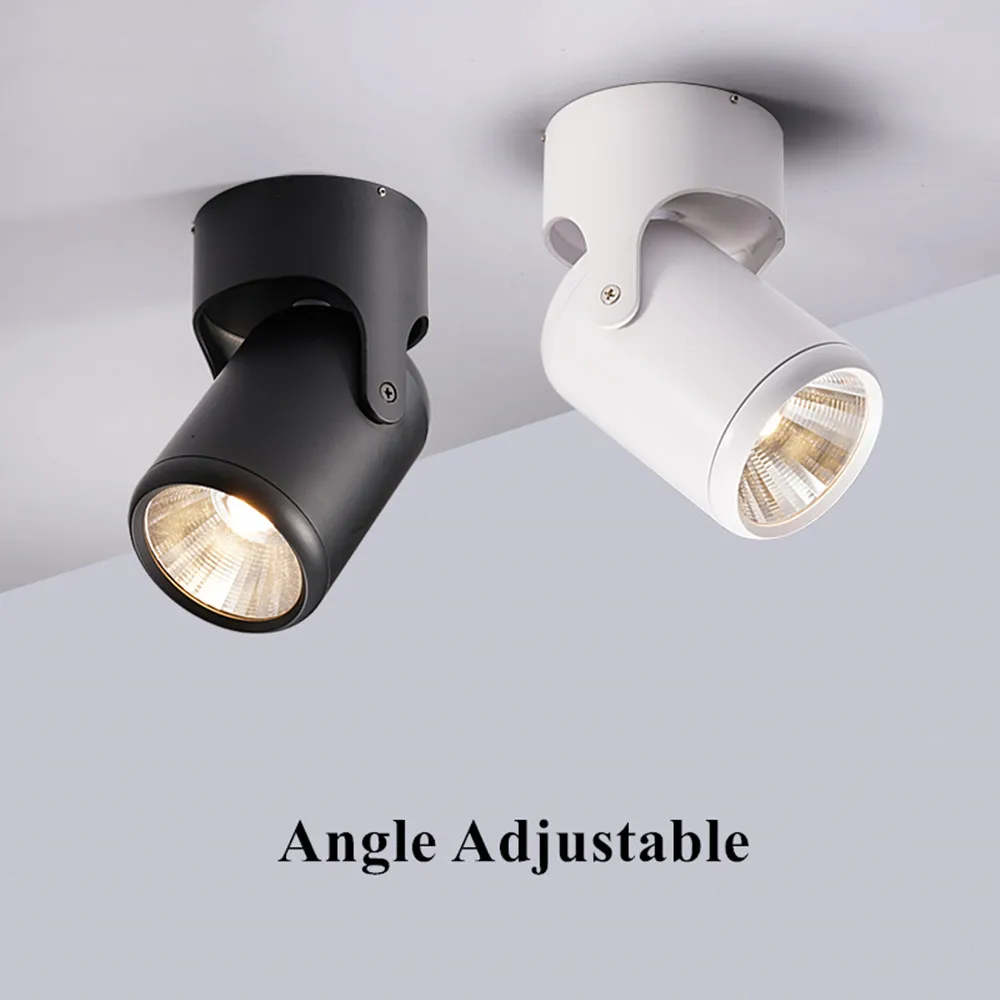 Современный потолочный светильник светодиодный регулируемый на 180 °|Полочные