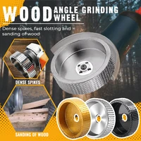 woodworking wood angle grinding wheel shaping disc angle grinder disc wood carving wheel trimming cutting shaping polishing