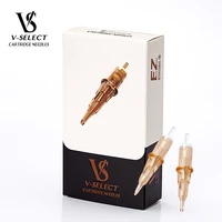 ez v select tattoo cartridge tattoo needles 06 0 18mm round liner microblading for tattooing permanent makup 20 pcsbox
