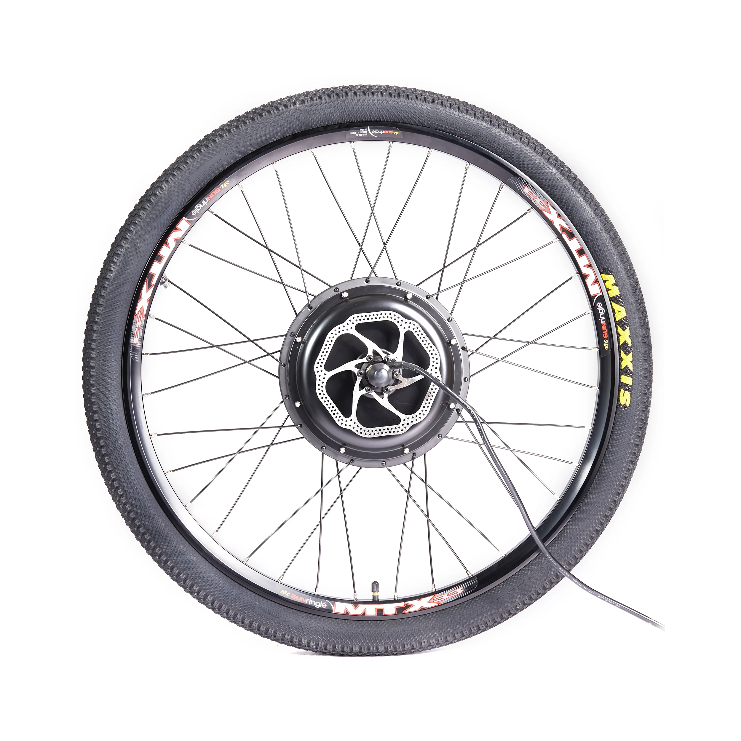MTB задняя часть электровелосипеда колеса конверсионный комплект с MTX39 толстый сварочный обод KT-LCD3 дисплей шины трубки свободного колеса дисковый тормоз