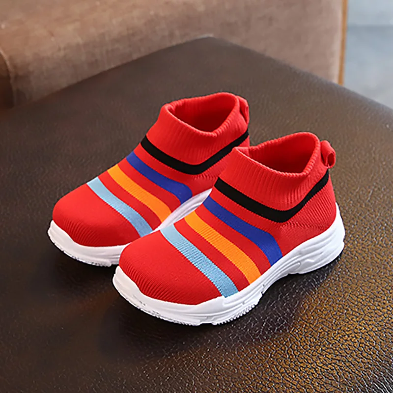 Детская обувь 2019 высокие носки для мальчиков и девочек резиновые сандалии ярких