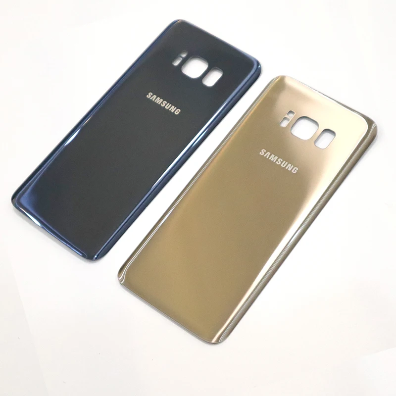 Задняя крышка galaxy s8 Samsung S8 Plus, оригинальная задняя крышка, 3D стеклянный Чехол-батарея для samsung S8 Plus, запасная крышка корпуса+ клейкая наклейка