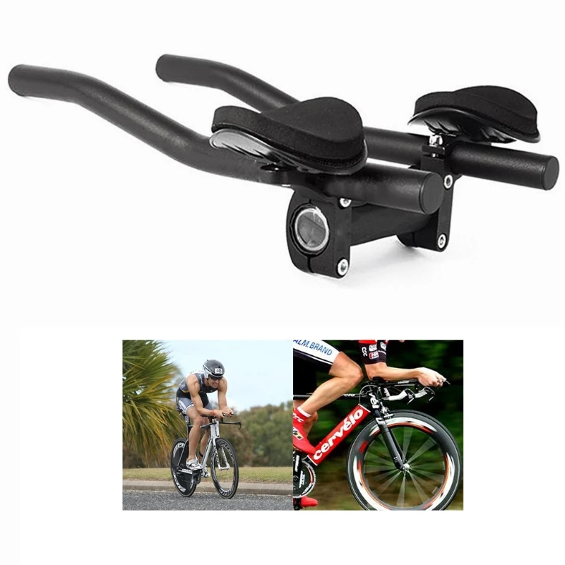 

High strength aluminum alloy bicycle rest handle, relaxation handle, triathlon road handrails, easy to clean bicycle accessories