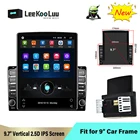 Автомагнитола LeeKooLuu, 2 Din, Android, GPS, мультимедийный видеоплеер, универсальная Автомагнитола 2Din с вертикальным экраном 9,7 дюйма Tesla
