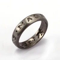uncharted drake ring mysterious sea area a thiefs end titanium man vintage rings cosplay friendship gift men jewelry