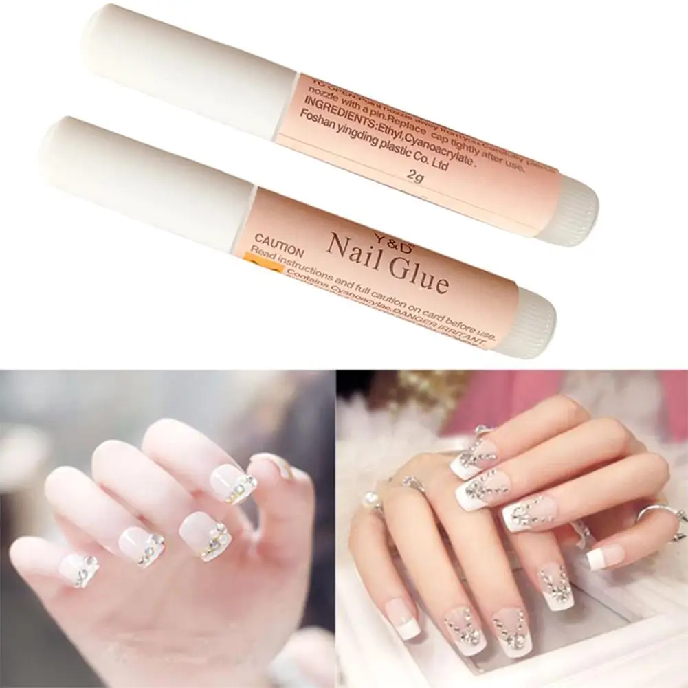 

New Nail Glue 1 X 2g Nail Art Faluse Nail Tips Professional Rhinestones Art Nail Glue Manicure Acrylic Tools Glue Beauty Mi D9B3