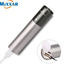 Фонарь велосипедный светодиодный T6, 3 режима, со встроенным аккумулятором 18650, зарядка через USB