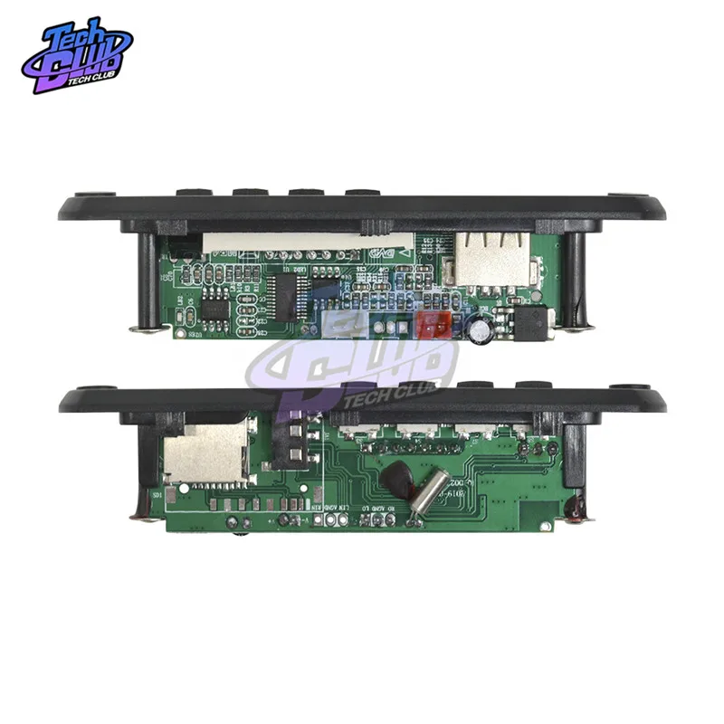 MP3 модуль WMA 5 В декодер плата с большим цветным экраном 12 0 аудио USB TF радио для