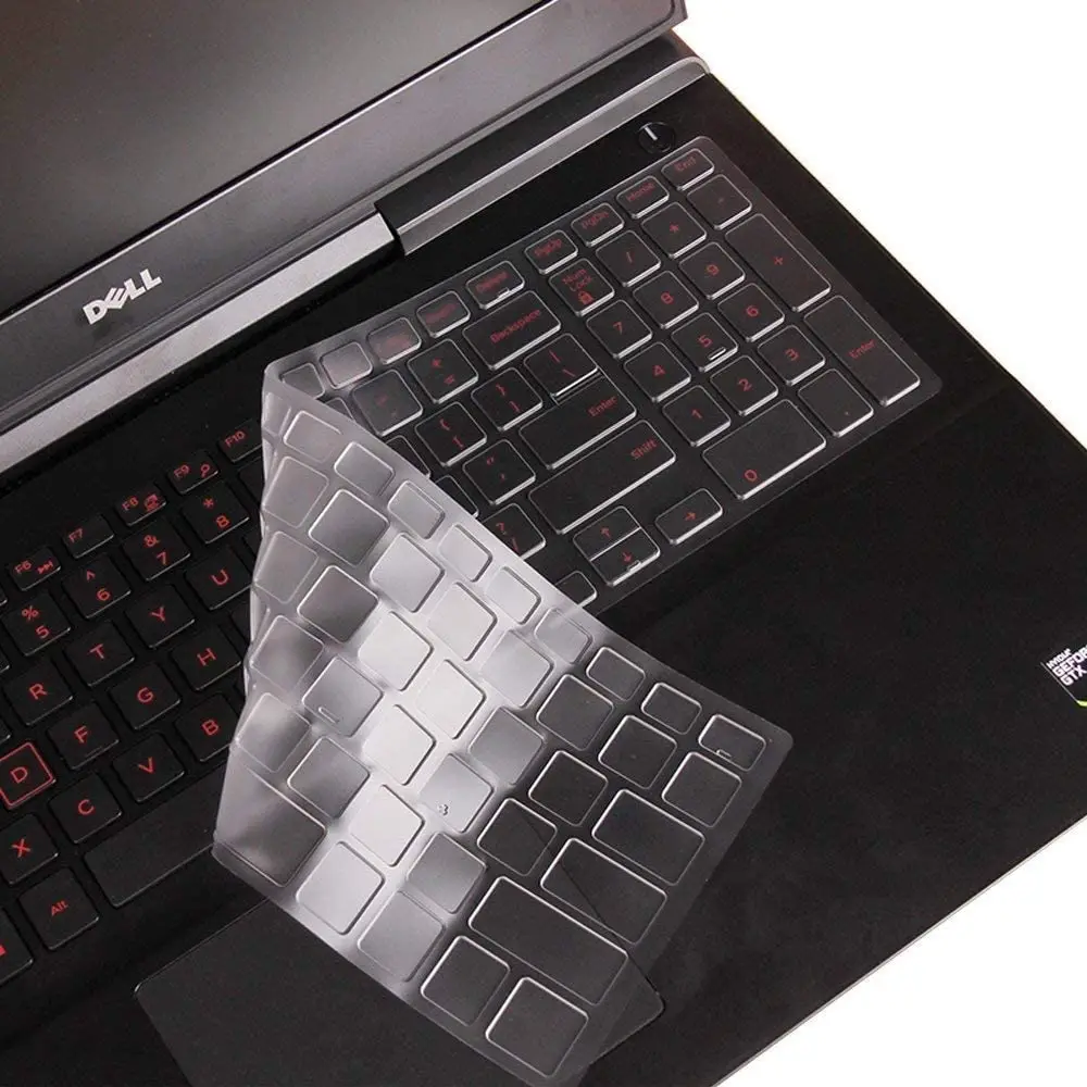 Защитный чехол для клавиатуры из ТПУ 15 17 ноутбука Dell Inspiron 15Cr-4108B 15Cr-4528 15Cr-1518L 15Cr-1528L