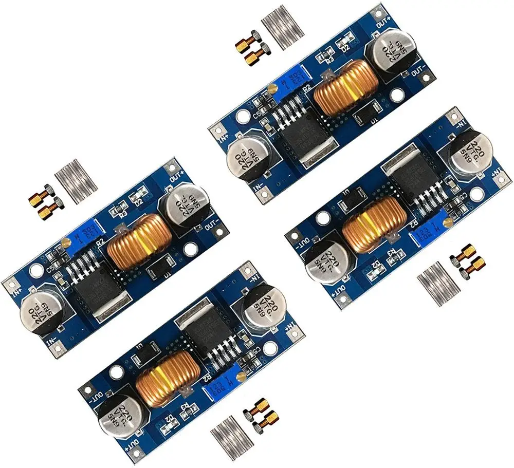 Cuburtas 5A DC Регулируемый понижающий преобразователь 4 ~ 38v до 1 25 36v блок питания