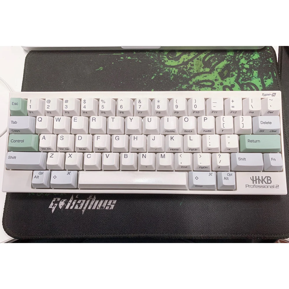 Для клавиатуры Topre Real Force HHKB емкость колпачки для PBT сублимация цветные Сменные