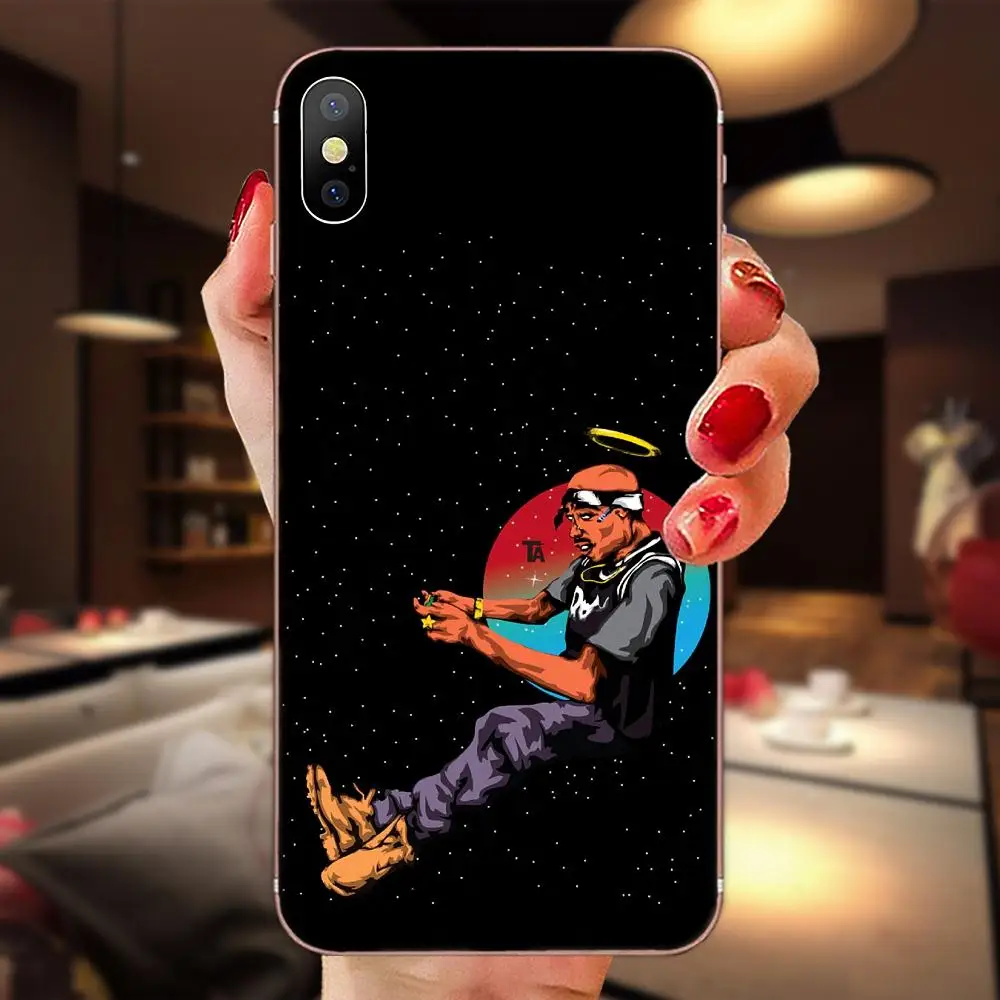 Мягкие чехлы из ТПУ 2pac Tupac Crown 2 Pac Rap для huawei Honor mate Nova Note 20 20s 30 5 5I 5T 7C 8A 8X9X10 Pro Lite Play |