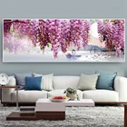 Картина-мозаика квадратнаякруглая, с лебедем