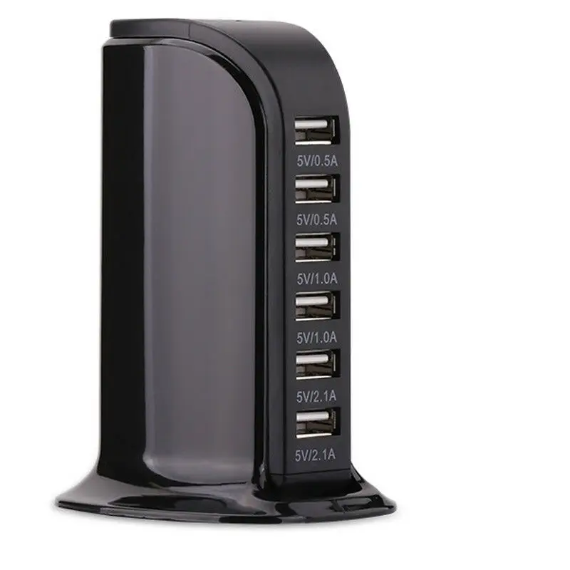 Универсальное быстрое зарядное устройство с 6 USB портами настольная док станция