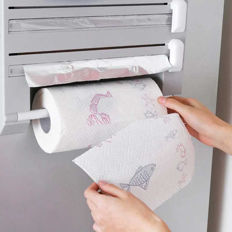 1 шт. настенный бумажный полотенцесушитель для салфеток держатель консервантов