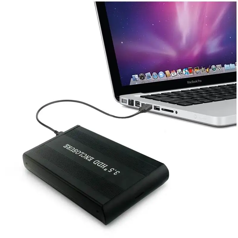 3 5 дюйма &quotUSB 2 0 HDD IDE Корпус жесткого диска картридж чехол | Электроника