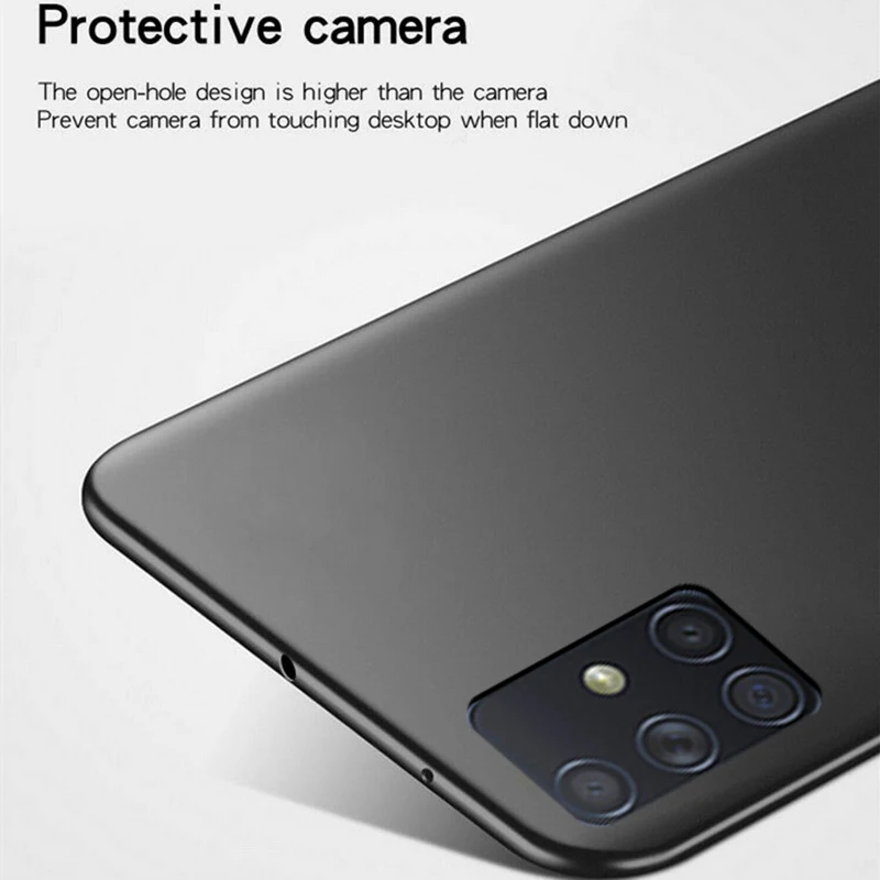 Slim Hard PC Matte Phone Case For Samsung Galaxy S20 FE Plus Note 20 Ultra A52 A54 5G A14 A34 A12 A51 A71 A32 S21 S22 S23 Ultra