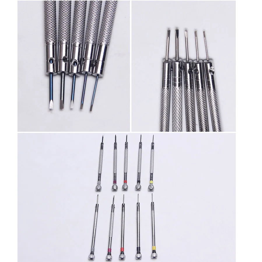 

Stainless Steel Screwdrivers Pack Alloy Watch Repair Tool Kit Small Watch Repair Screwdrivers Mobilephone Watchmaker Tools Kits