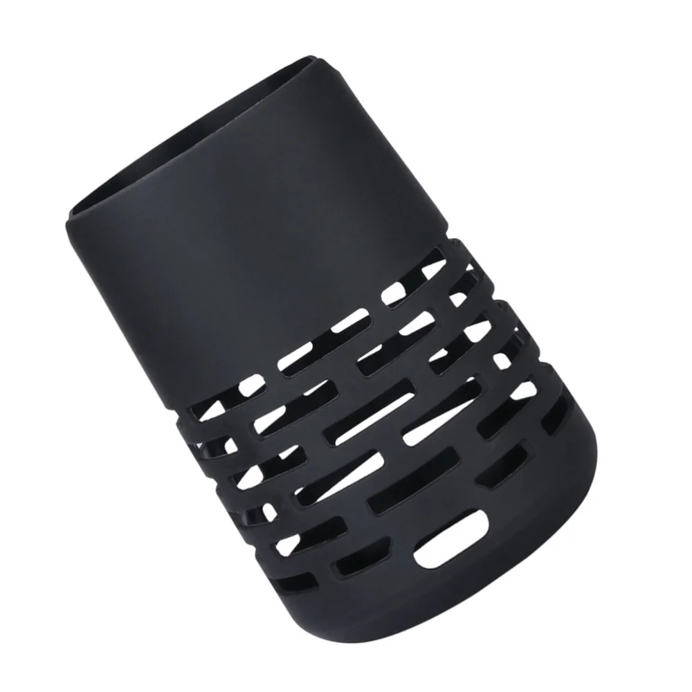 

Portable Wireless Speaker Cover Silicone Carry Case Protector Compatible for Revolve+ (Black)