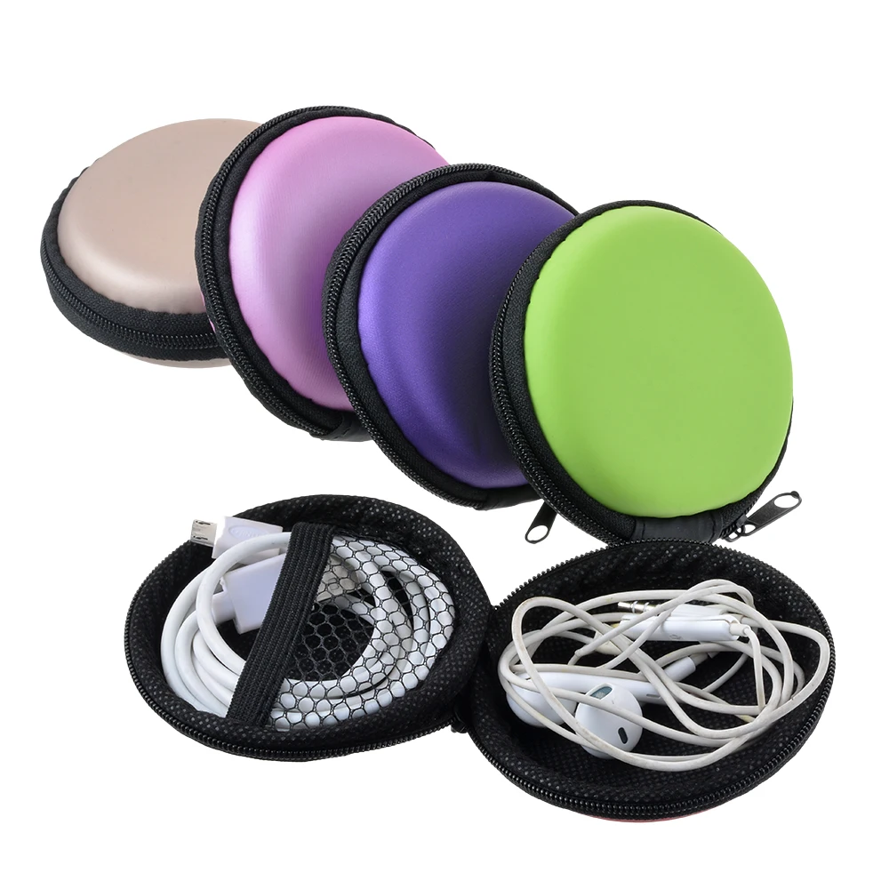 EVA Earphone Storage Box Data Cables Changes Pocket Organizer Multifunction Headphone Case Container | Дом и сад