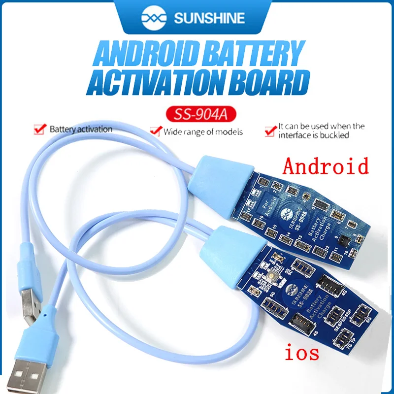 SUNSHINE SS 904A батарея быстрой зарядки активации доска для iPhone 11 Pro Max XS MAX XR X 8 7 6S Plus и