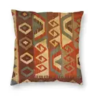 Винтажное турецкое одеяло, наволочки для диванов, гостиной, этнический персидский ковер, квадратная наволочка 40x40