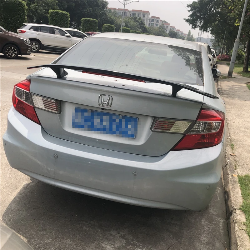 Спойлер для Honda Civic 2012 2018 спойлер высококачественный материал из ABS TF карты заднее