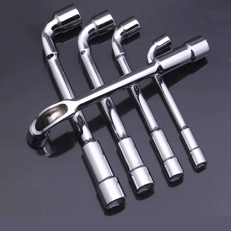 10pcs Hex Hole Metric Double Ended L Socket Wrench Handle Torque Wrench Car Repair Tool For Cars Machines Equipment