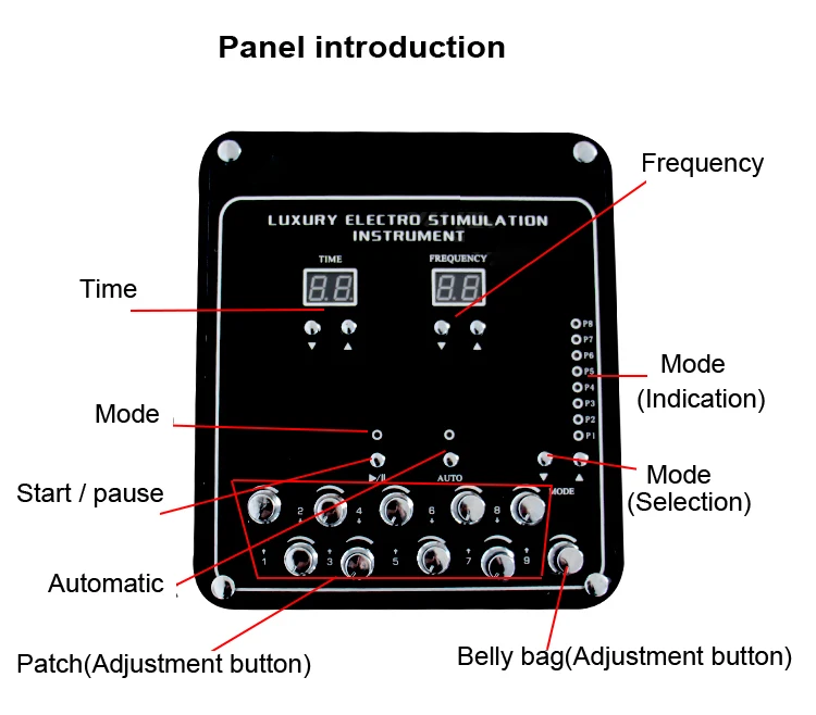 Массажер для тела потеря веса стимуляция мышц электростимуляция похудение