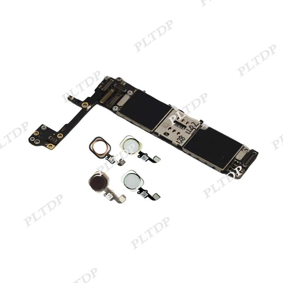 Оригинальная разблокированная материнская плата для iphone 6S с/без Touch ID чистая iCloud 4