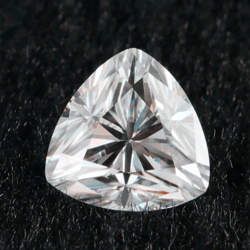 Лабораторные выращенные драгоценные камни Муассанит 0 3 карат 4 мм D цвет