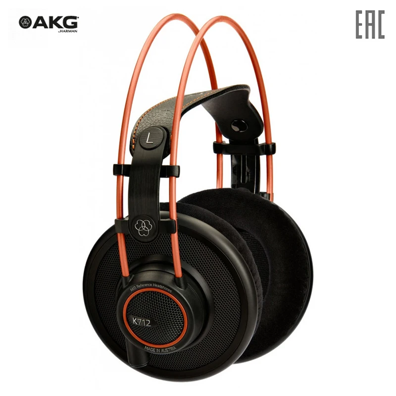 Оригинальные профессиональные проводные наушники AKG K712 PRO для записи монитора Hi-Fi