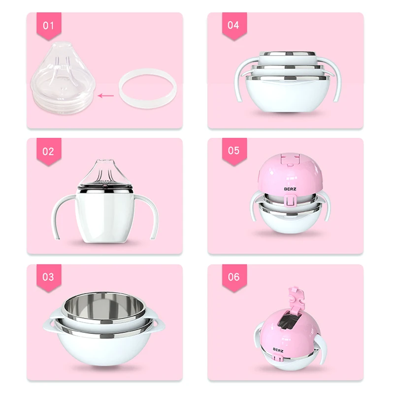 Набор детской посуды многофункциональная ложка и вилка из нержавеющей стали