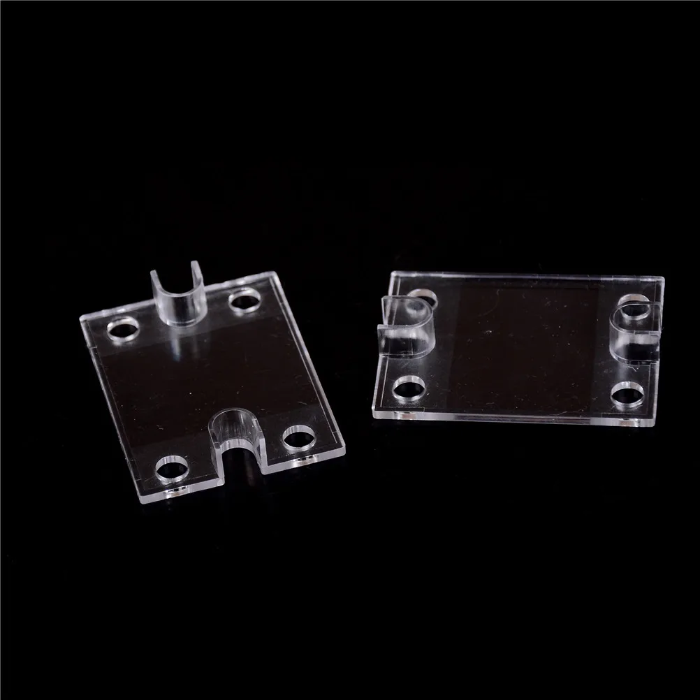

2PCS Safety Cover Case for Single Phase Solid State Relay SSR Clear Plastic Cover