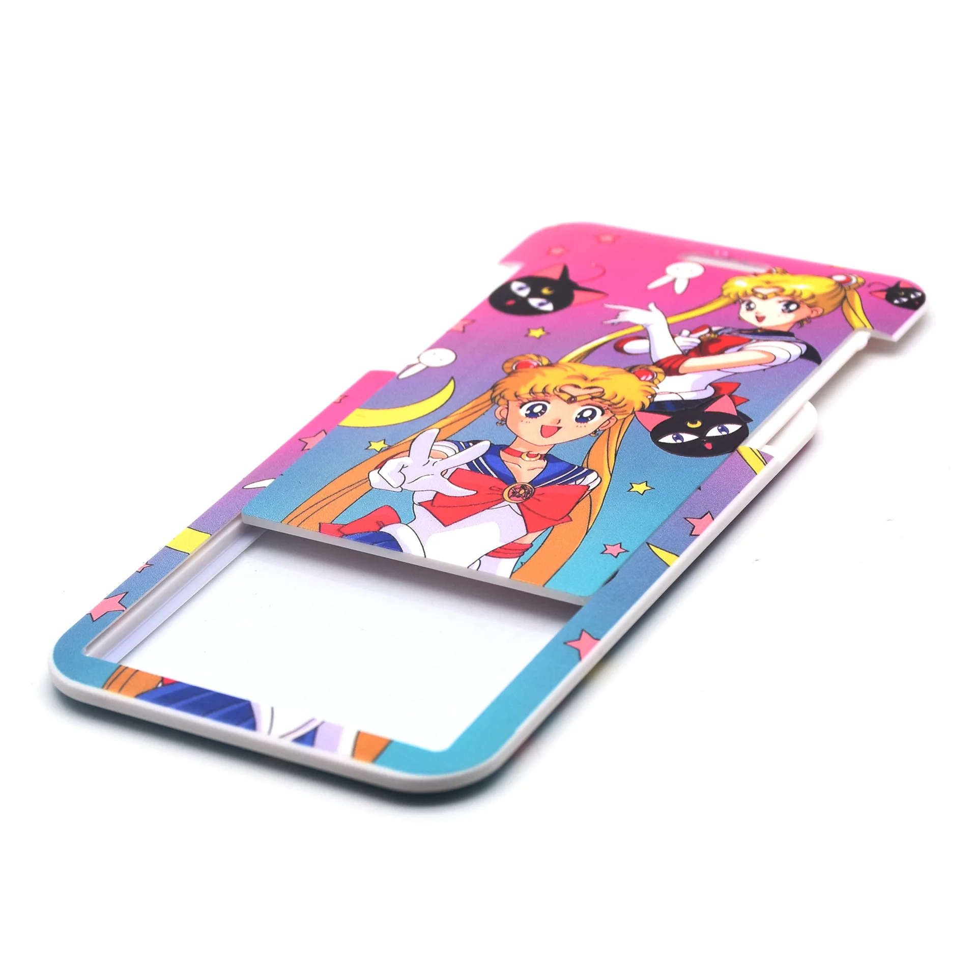 

Japan Korea Girl Heart Wallet Pretty Girl Anime Accessories Sailor Moon Keychains Tsukino Usagi Card Holder Card Case Key Chain