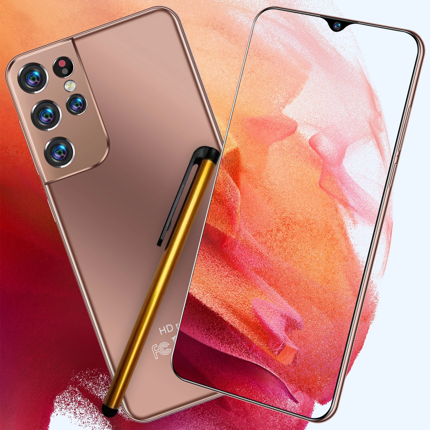 

Global Version Mobilephone S21+ Ultra 6.7 Inch Smartphone 6500mAh Full Screen Deca Core 12GB 512GB 4G LTE 5G Network Cellphones