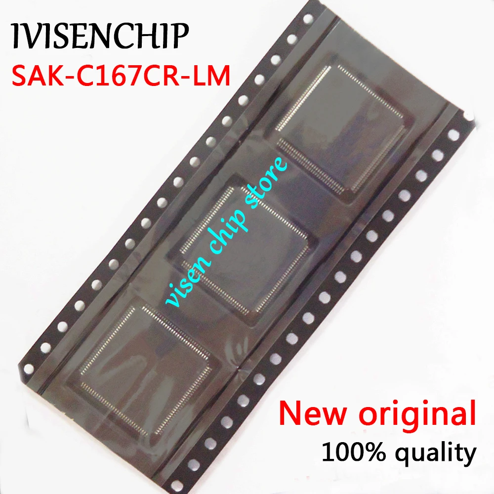 

2pcs SAK-C167CR-LM SAK C167CR LM QFP-144