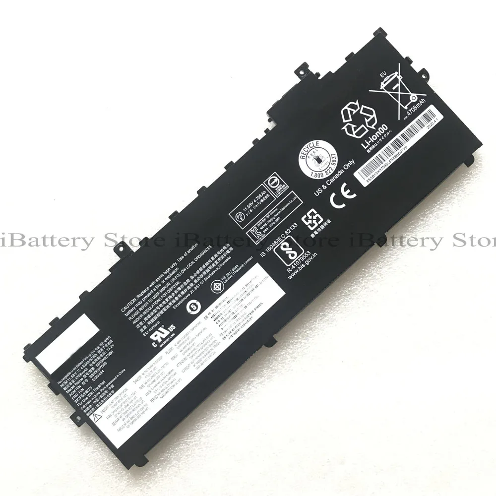 genuine 01av494 battery for lenovo thinkpad x1 carbon x1c 5th gen 2017 6th 2018 series 01av429 sb10k97586 01av430 01av431 free global shipping