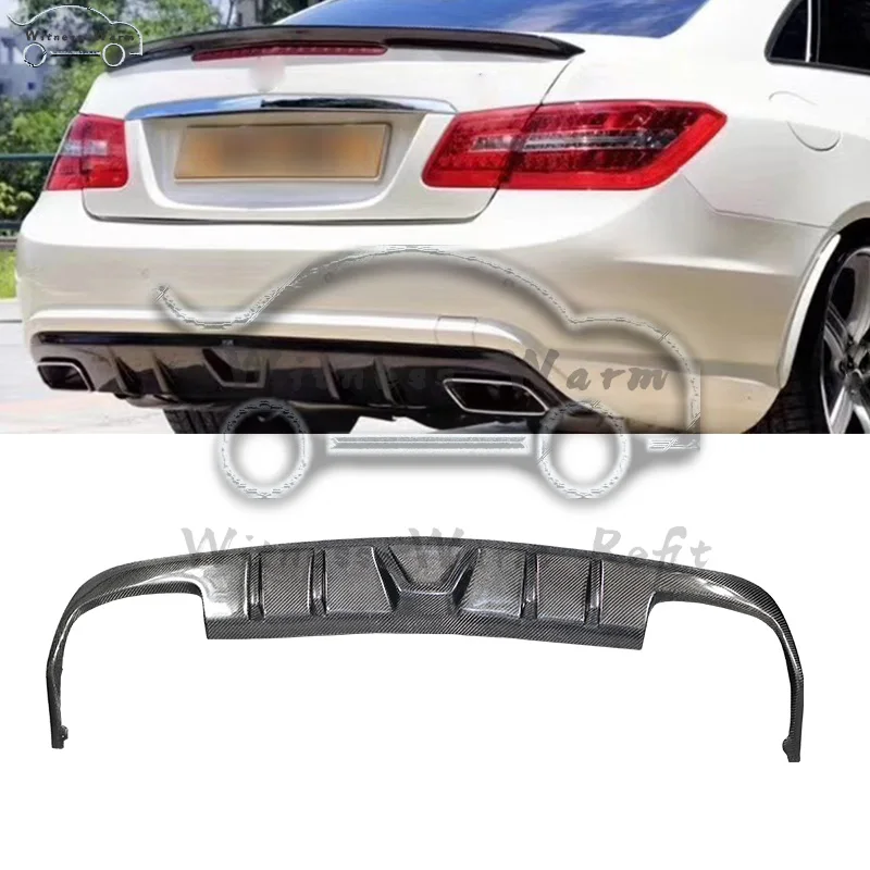 Спойлер для заднего бампера из углеродного волокна диффузор автомобиля Mercedes Benz