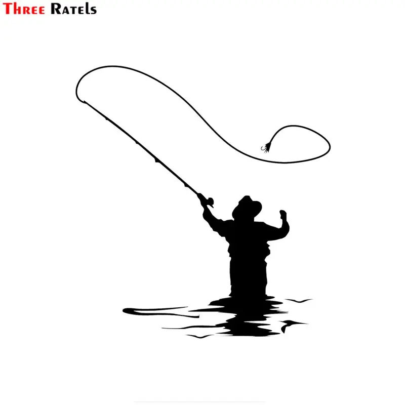 

Наклейка для ловли нахлыстом Three Ratels FTZ-78 #15x16,2