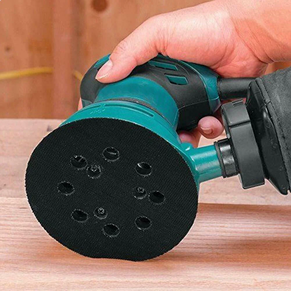 

Polishing Grinding Abrasive Replacement 5 Inch Sanding Disc Tool 8 Holes Plate Convenient Easy Use Dust Free Accessories