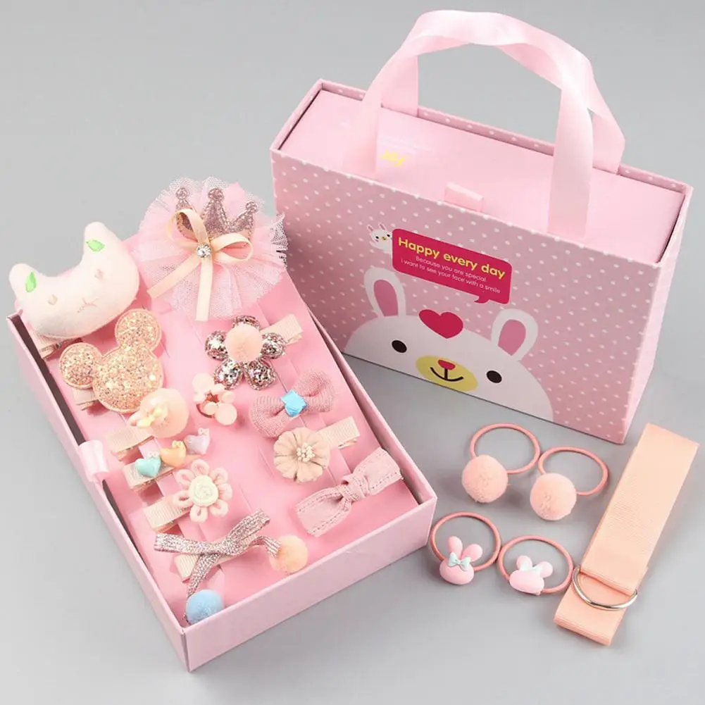 HobbyLane, креативная заколка для волос для девочек, заколка для волос для малышей, модные шпильки, головные уборы, изысканная детская заколка для волос, кольцо в подарочной коробке