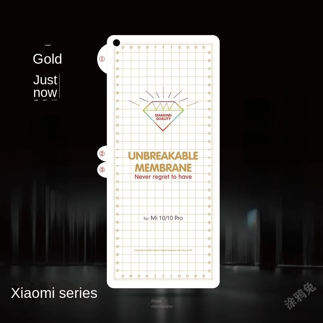 

3 шт. Алмазная Гидрогелевая пленка, матовая невидимая пленка для телефона redmi K40 pro