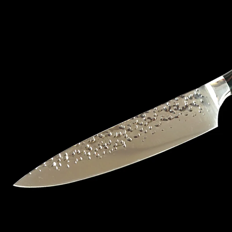 Hammer forging 8 inch chef's knife kitchen bread sliced raw fish | Kitchen Knives