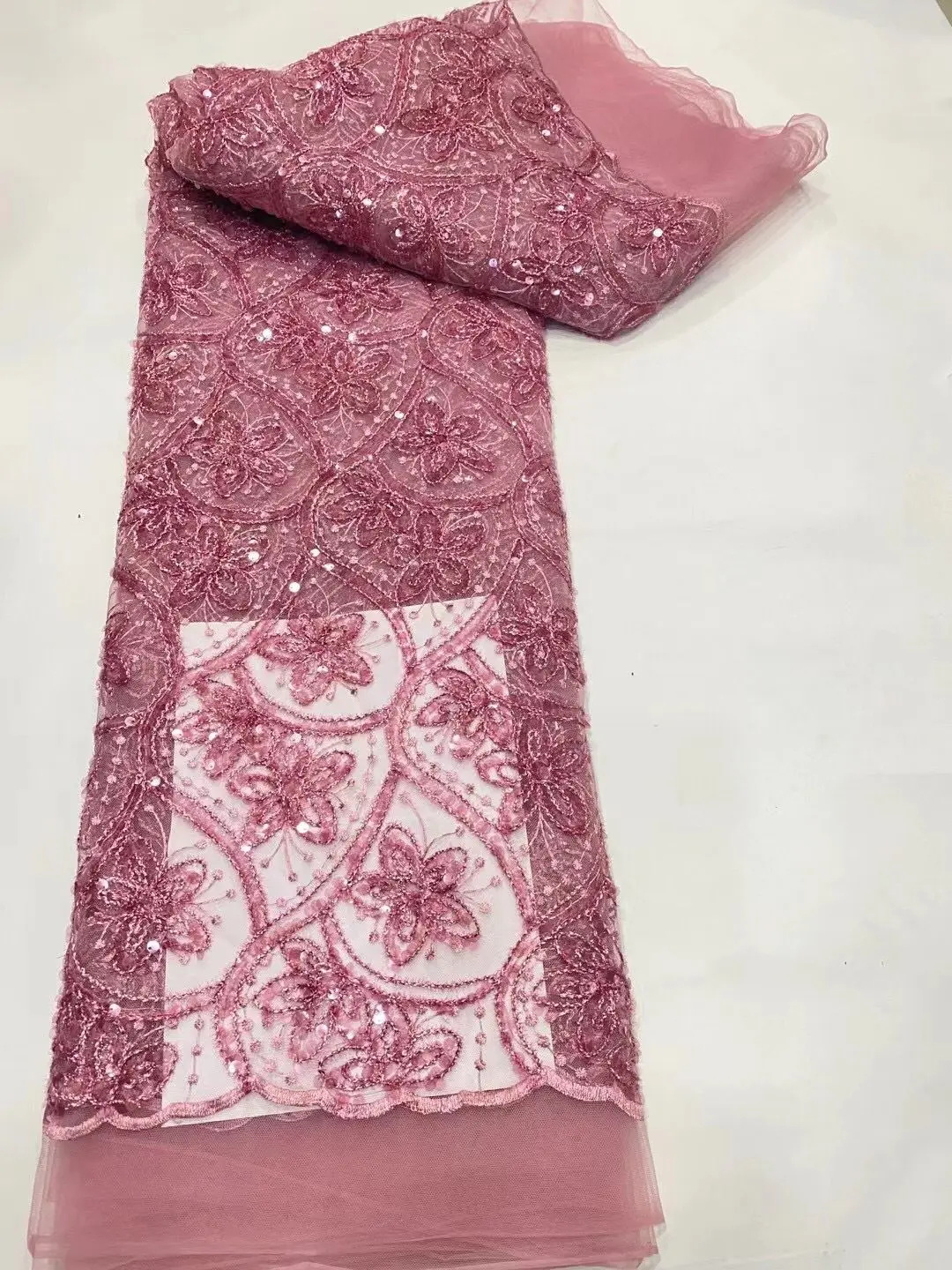 Африканская Тюлевая кружевная ткань с блестками 2022 зеленая новейшая