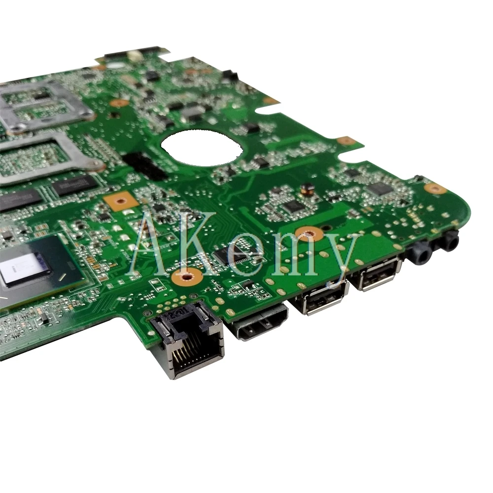 

Akemy N43SN motherboard GT550M For Asus N43S N43SL N43SN N43SM laptop motherboard tested 100% work original mainboard