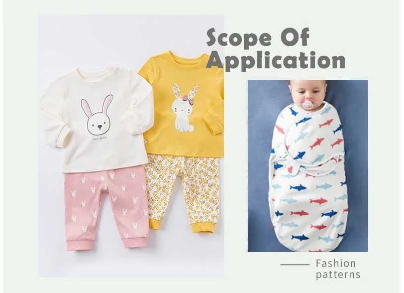 

new cotton animal printed crepe baby fabric kids sleepwear garment cloth gauze elephant giraffe print 9108