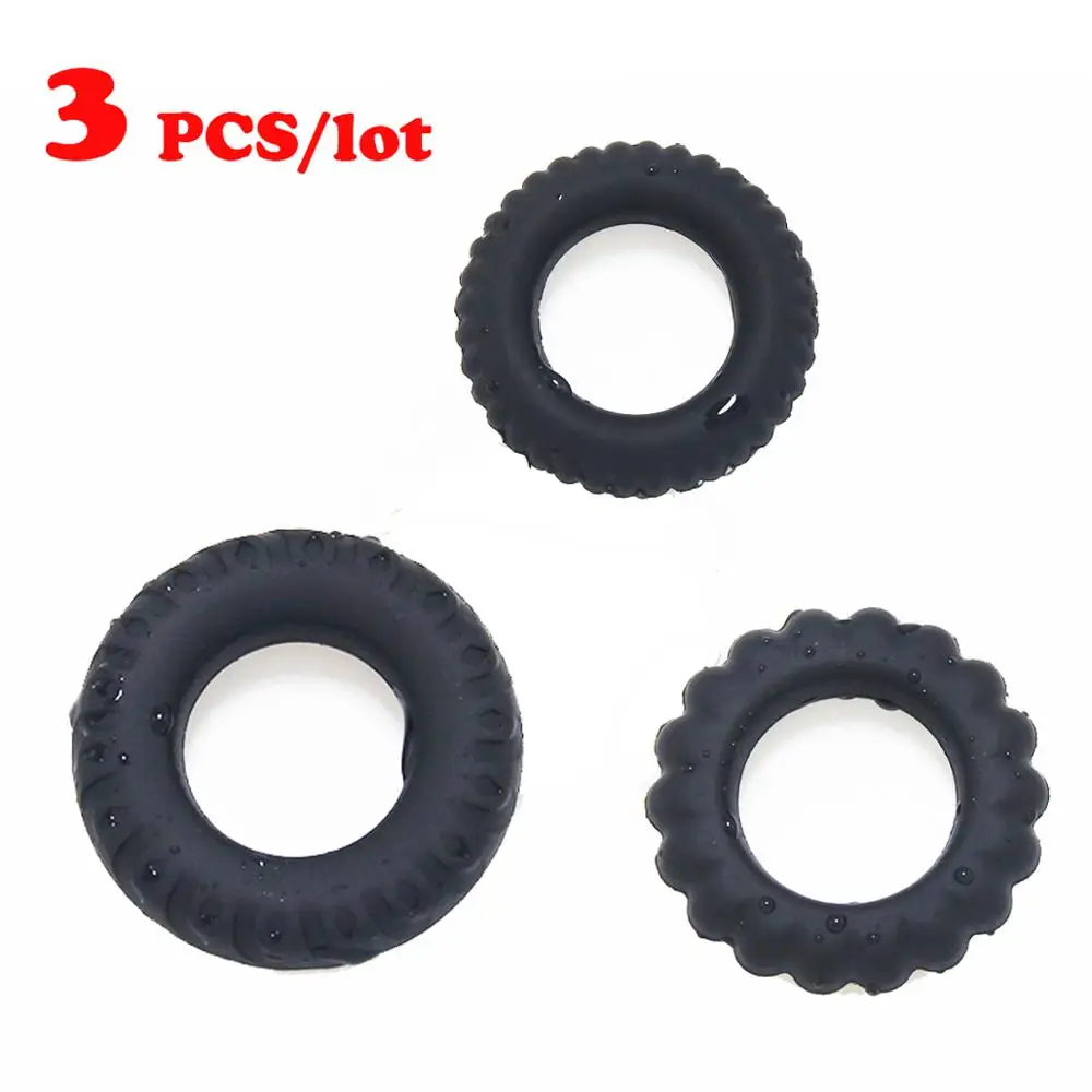 3 шт./компл. мужские секс-игрушки Кольца для пениса мужчин с задержкой прочное